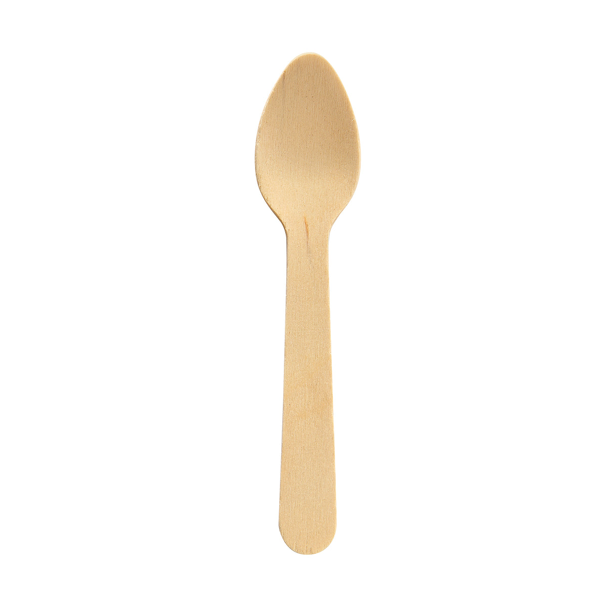 Duni Petit Coffee Spoon - Natural Birchwood, 11 cm, FSC Certified