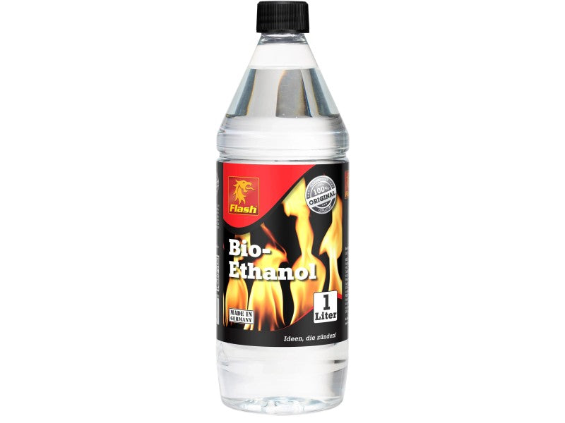 Boomex Flash Bioethanol 1L - Child-Resistant Bottle