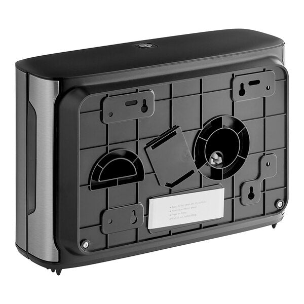Tork Image Mini Jumbo T2 Toilet Paper Dispenser - Stainless Steel Double Roll