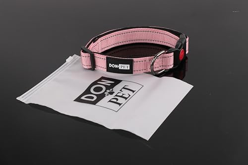 Don Pet Dog Collar - Reflective Adjustable For All Breeds - Stylish & Comfortable