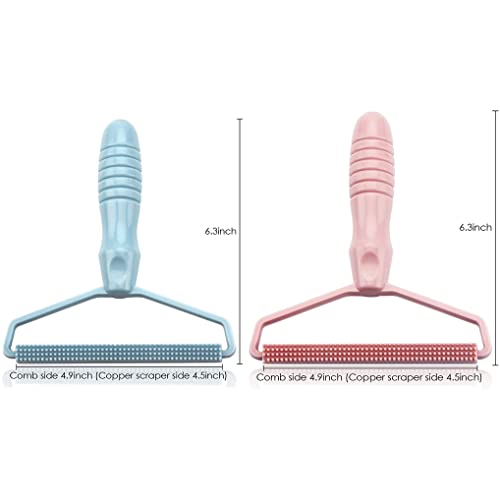 Mzbmcf Portable Lint Remover 2 Pack - Ideal For Clothes & Fabrics