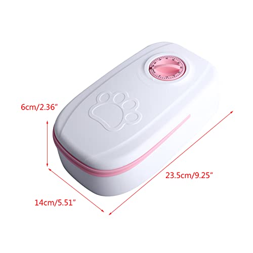 Crokz Automatic Cat Feeder With Timer - Non-Slip Design For Cats And Kittens
