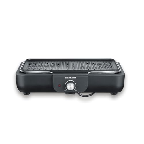 Severin Electric Bbq Grill 2200W With Removable Grill - Fast & Versatile Cooking