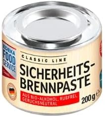 Edeka Fuel Paste Tin For Warming Containers - Odourless & Soot-Free