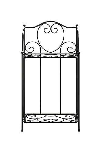 Generisch Metal Plant Table For Balcony & Patio - Weatherproof