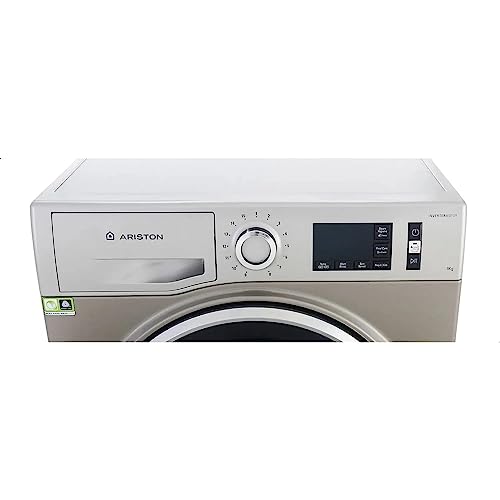 Ariston Nlm11 946 Sc A Ex Washing Machine - Silver, 9 Kg - Rapid Wash