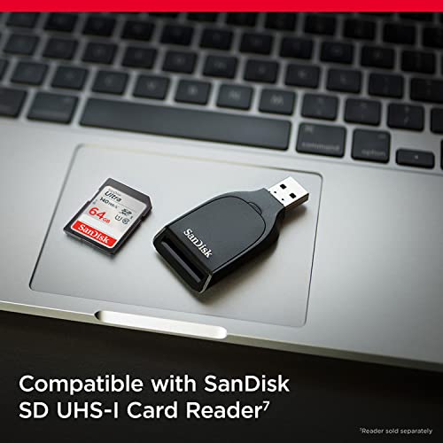 Sandisk 64Gb Ultra Sdxc Memory Card - Fast Transfer Speeds