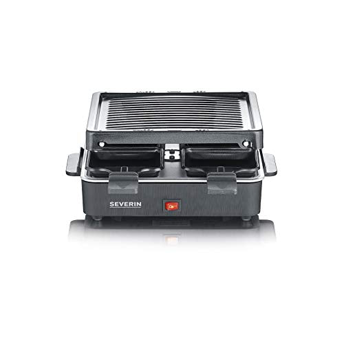 Severin Mini Raclette Grill For 4 Persons - Safe And Compact Design