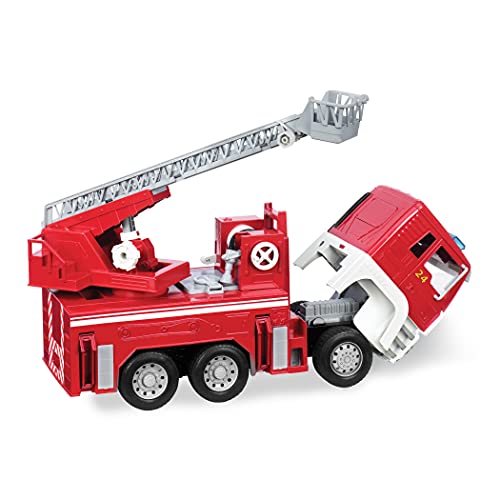 Driven By Battat Big Fire Truck Toy With Ladder - Real Water Pump