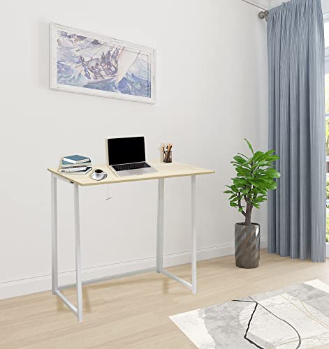 H&H Happy Home Foldable Table Desk - Modern Design For Home Office