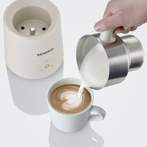 Severin Spuma Lite Induction Milk Frother - Creamy Foam & Chocolate Function