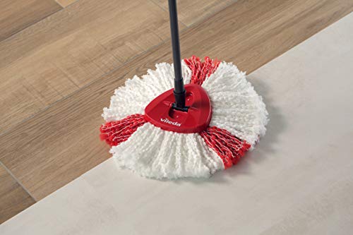 Vileda Turbo Easywring & Clean Set - Mop & Bucket With Power Spinner