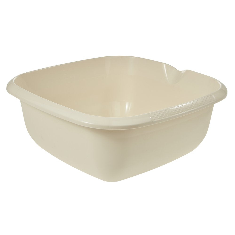 keeeper Universal Bowl with Spout in Cream, Square design, 13 Litre capacity