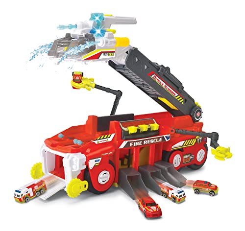 Dickie Toys Rescue Hybrids Fire Tanker Truck With Water Spray Function