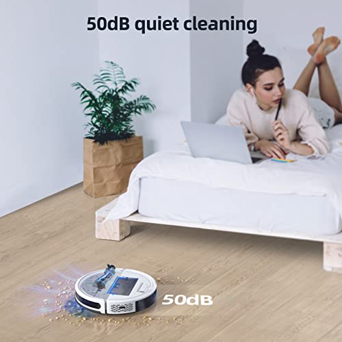 Honiture Robot Vacuum And Mop Combo G20 - 4000Pa Strong Suction
