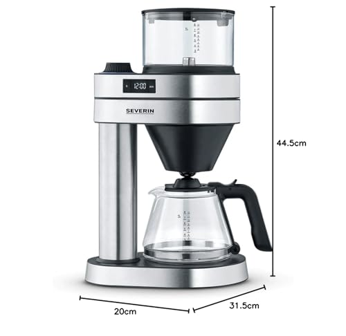 Severin Caprice Drip Coffee Maker For 8 Cups - Freshly Brewed Coffee Anytime