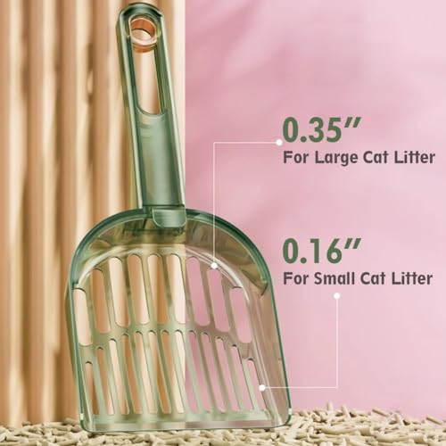 Terrifi Cat Litter Scoop - Portable & Versatile With Effortless Cleaning