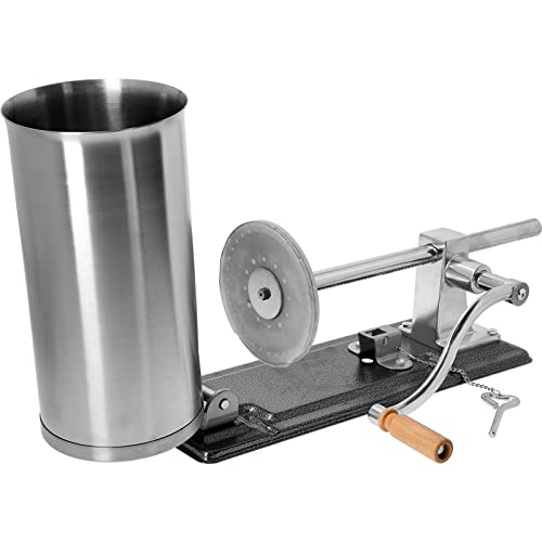 Browin® Stainless Steel Manual Sausage Stopper | 5Kg Horizontal Maker | Perfect For Homemade Sausages