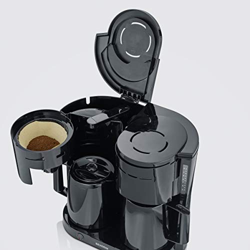 Severin Ka 9315 Duo Filter Coffee Maker With 2 Thermojugs For 16 Cups