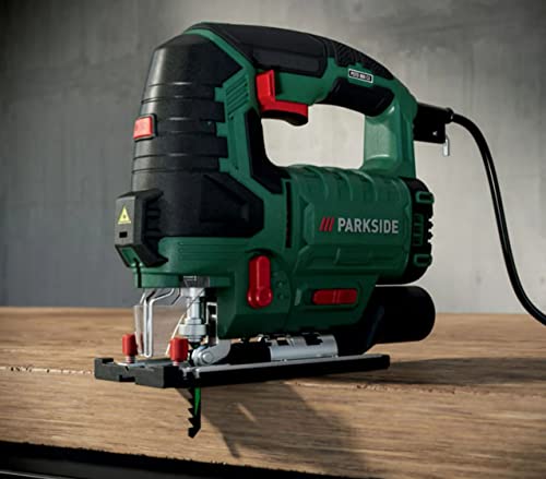 Parkside Pendulum Jigsaw Pstd 800 C3 - 800W Power Tool For Precision Cuts