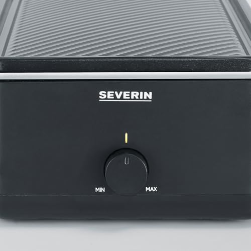 Severin Raclette Maker For 8 People - Non-Stick Griddle With Temperature Control