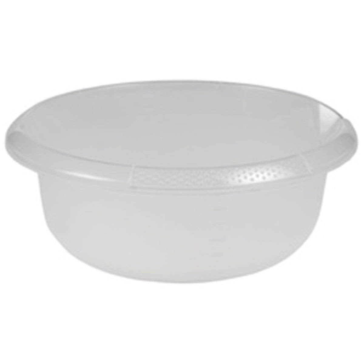 Transparent keeeper Björk Universal Bowl with spout and measuring scale