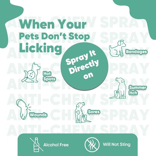 Animigo Anti Chew Spray For Dogs & Cats - 250Ml - Deters Chewing