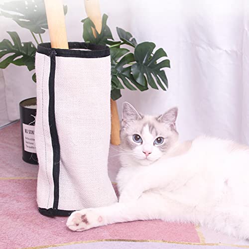 Wxoieod Cat Scratcher Mat - Natural Sisal - Multi-Use & Durable