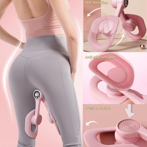 Ryfpdml Pelvic Floor Trainer For Women - Inner Thigh Strength & Smart Display