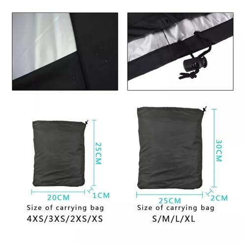 Ppqiru Barbecue Cover - Heavy Duty Waterproof Grill Protection