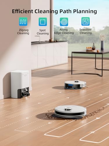 Honiture Robot Vacuum Cleaner With Wiping Function - 5000 Pa Suction Power