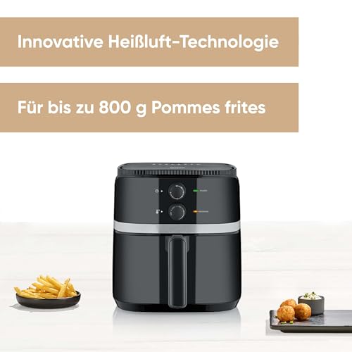 Severin Fr 2452 Hot Air Fryer With 5 Litre Cooking Space For Healthy Cooking