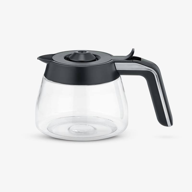 SEVERIN Glass Jug for Filka coffee machines, featuring a removable lid and 1.1L capacity.