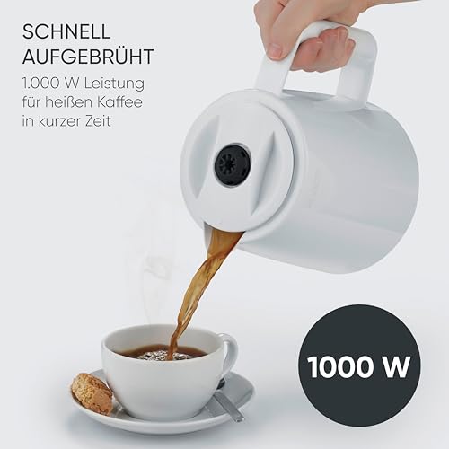 Severin Ka 9309 Filter Coffee Machine With 2 Thermal Jugs - Long-Lasting Hot Coffee