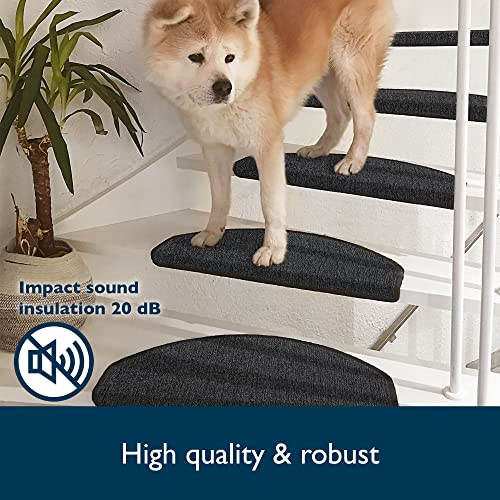 Beautissu Anti Slip Stair Carpet Treads - Safety & Noise Reduction
