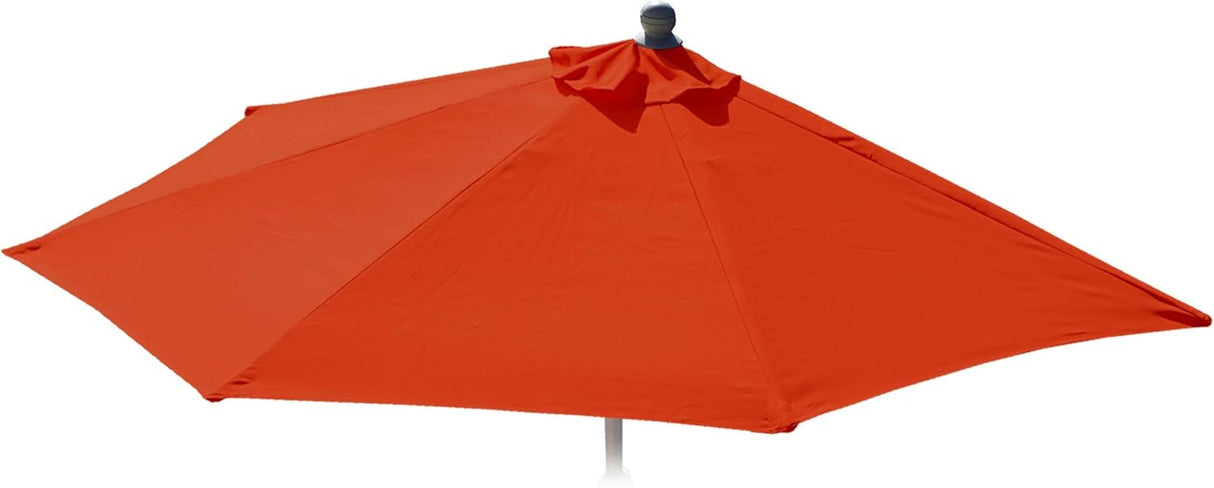 MCW Parla Parasol Replacement Cover 270cm, Terracotta