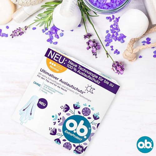 O.B. Tampon Extraprotect Normal - Ultimate Leak Protection For Medium To Stronger Days