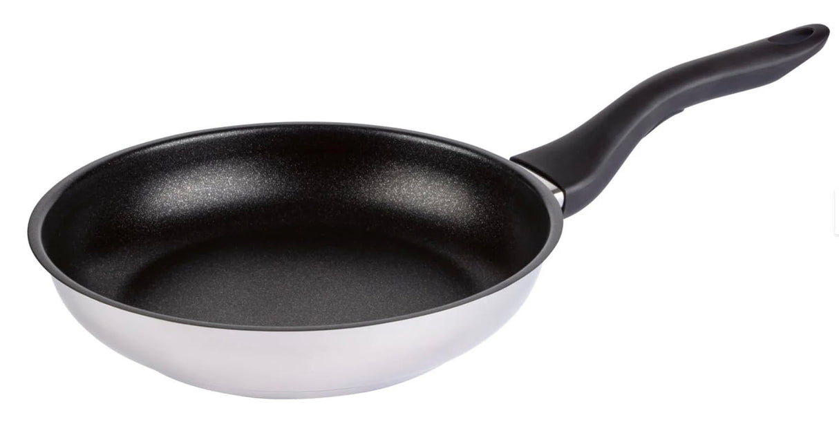 YEIG Ernesto 24 cm Stainless Steel Frying Pan with coated finish