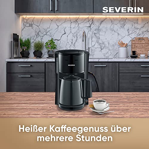 Severin Ka 9306 Filter Coffee Maker With Thermal Jug - Enjoy Hot Coffee Anytime