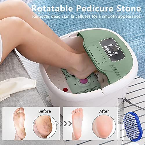Turejo Foot Spa With Heat & Massage - Relaxation & Skin Care