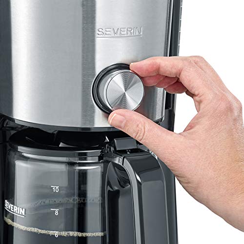 Severin Typeswitch Ka 4826 Coffee Machine With Glass Jug - Programmable Brewing