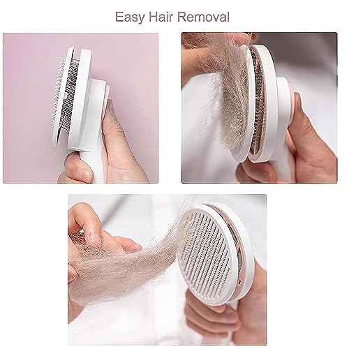 Mutt Studio Cat Brush - Self Cleaning & Gentle For All Fur Types