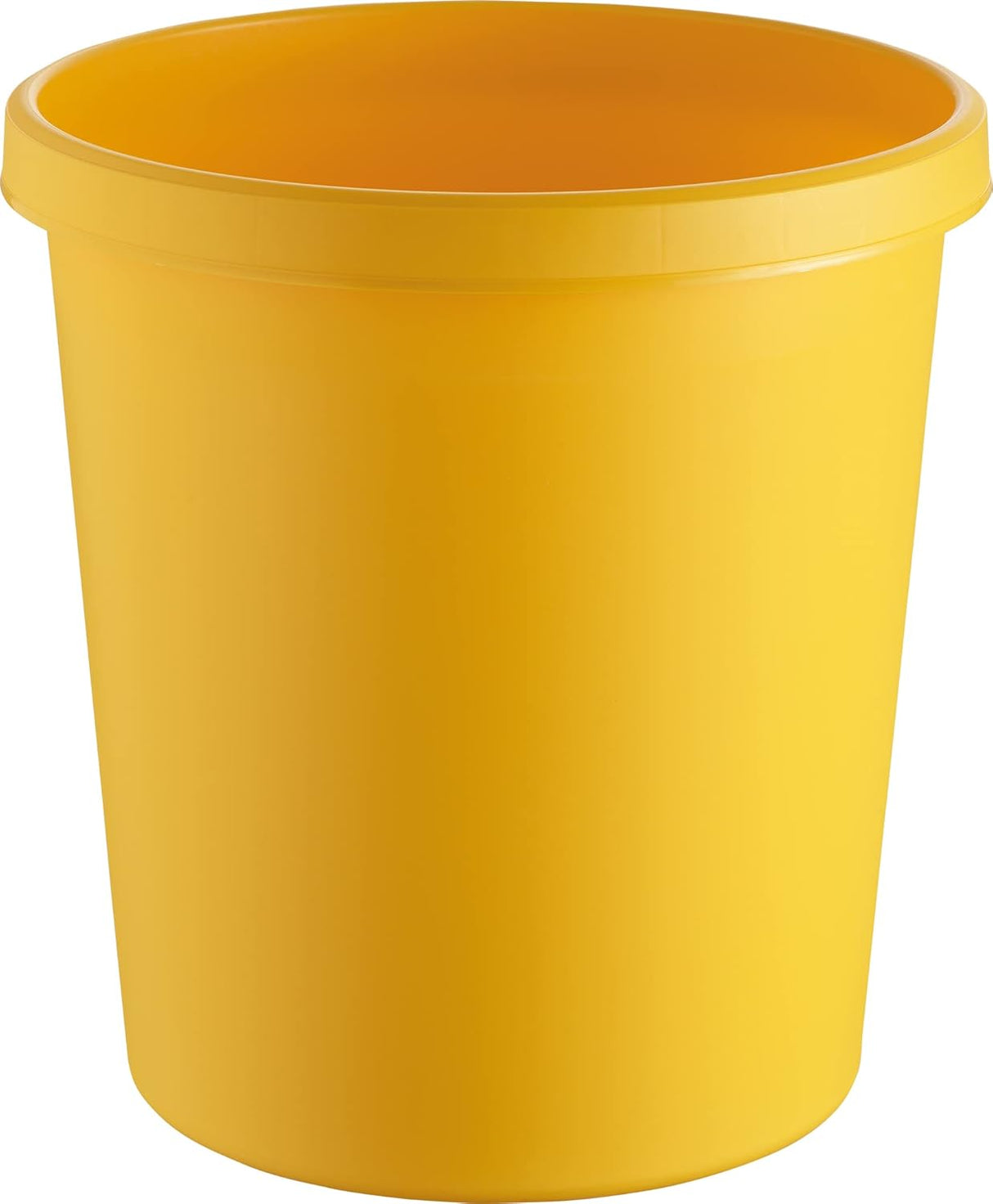 Helit H6105818 "The German" Trash Can, 18 Litres, Yellow