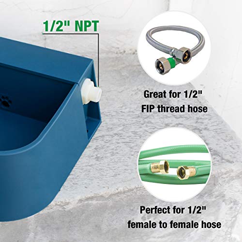 Namsan Dog Automatic Waterer Bowl Feeder For Dogs, Cats & Chickens - Fresh Water Anytime