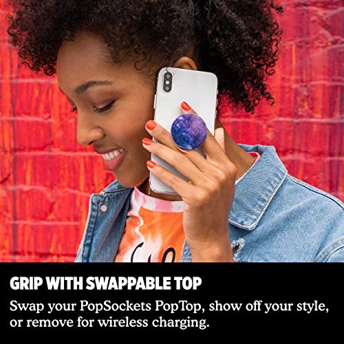 Popsockets Popgrip - Stand And Grip For Mobile Phones And Tablets - Glitter Nebula