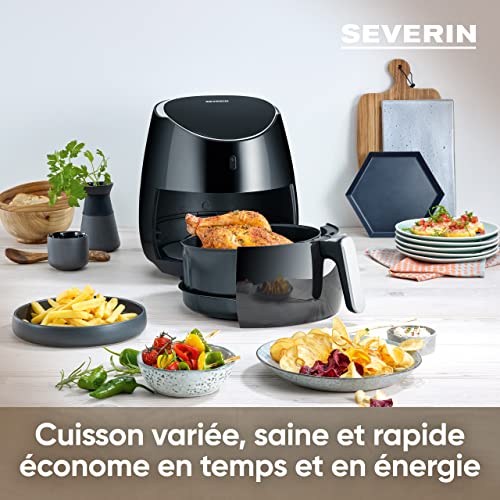 Severin Xxl Hot Air Fryer - 5L Capacity, Oil-Free Cooking