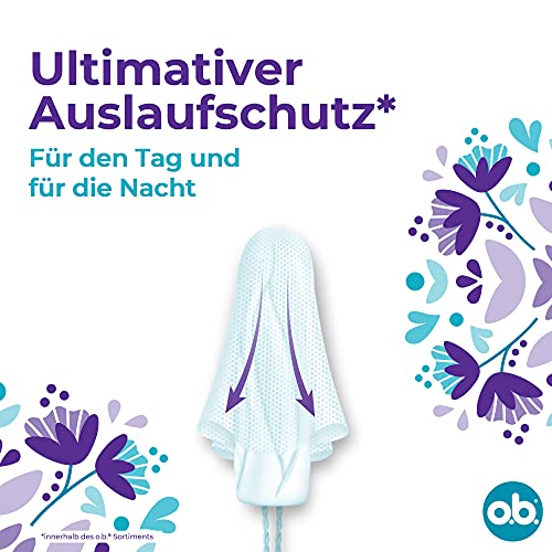 O.B. Tampon Extraprotect Normal - Ultimate Leak Protection For Medium To Stronger Days