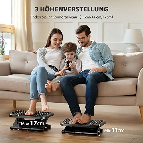 Huanuo Footrest - Adjustable Height & Angle For Comfort