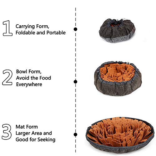 Oncpcare Pet Dog Feeder, Foraging Dog Mat - Stress Relief For Dogs & Cats