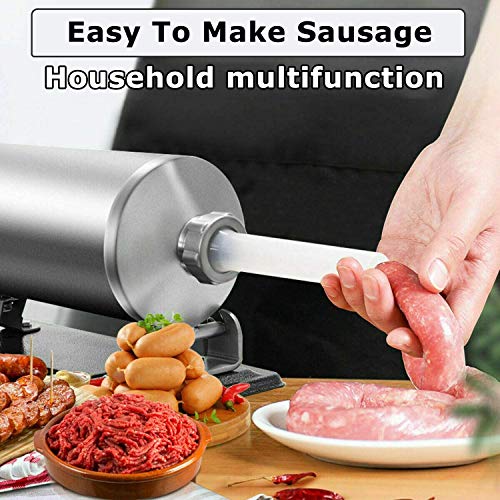 Master Feng Sausage Stuffer - Stainless Steel Meat Filling Machine With 8 Tubes
